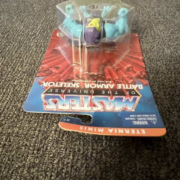 NEW Battle Armor Skeletor Masters of the Universe 2" Eternia Minis 2020 MOTU - Picture 5 of 6